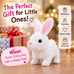Hoppi Walking & Jumping Rabbit Toy with Sound for Kids | (Free 2 AA Batteries Included)